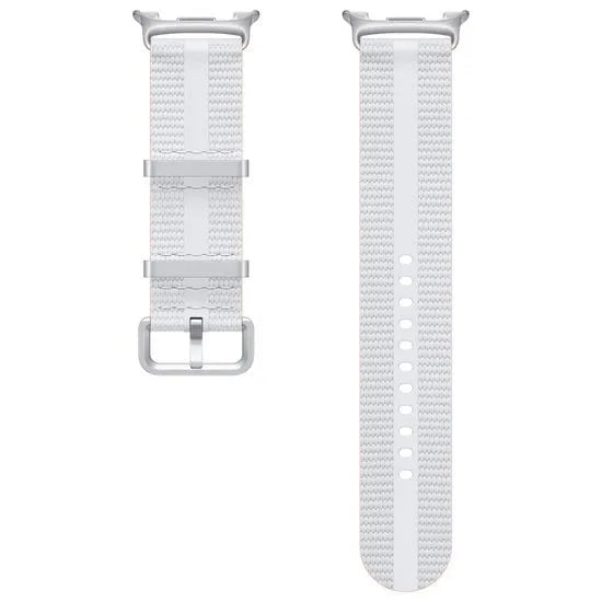 Nylon Fabric Strap, laid flat, separate parts, top and underside view