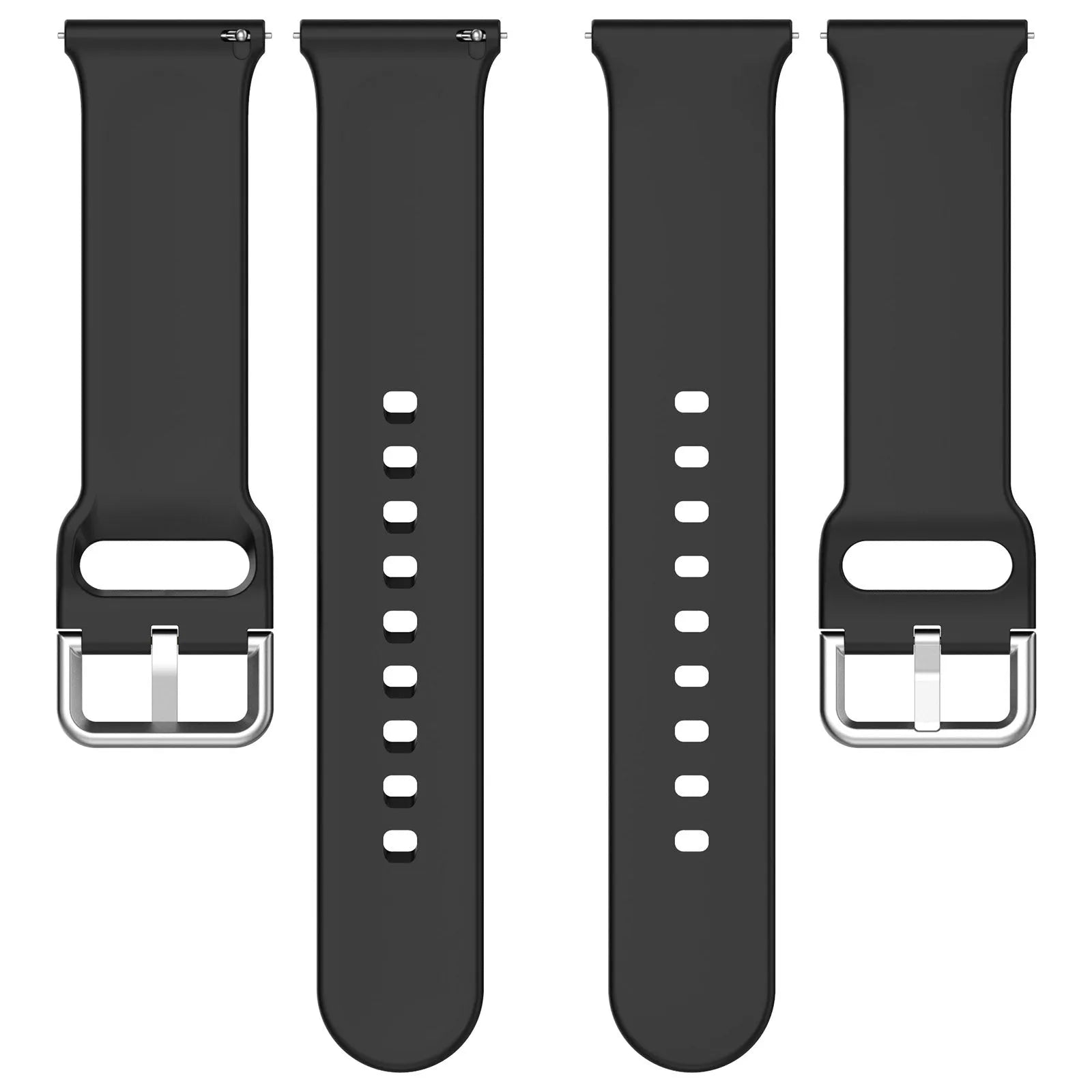 Stahlgear Zeus Silicone Buckle Strap (Black)