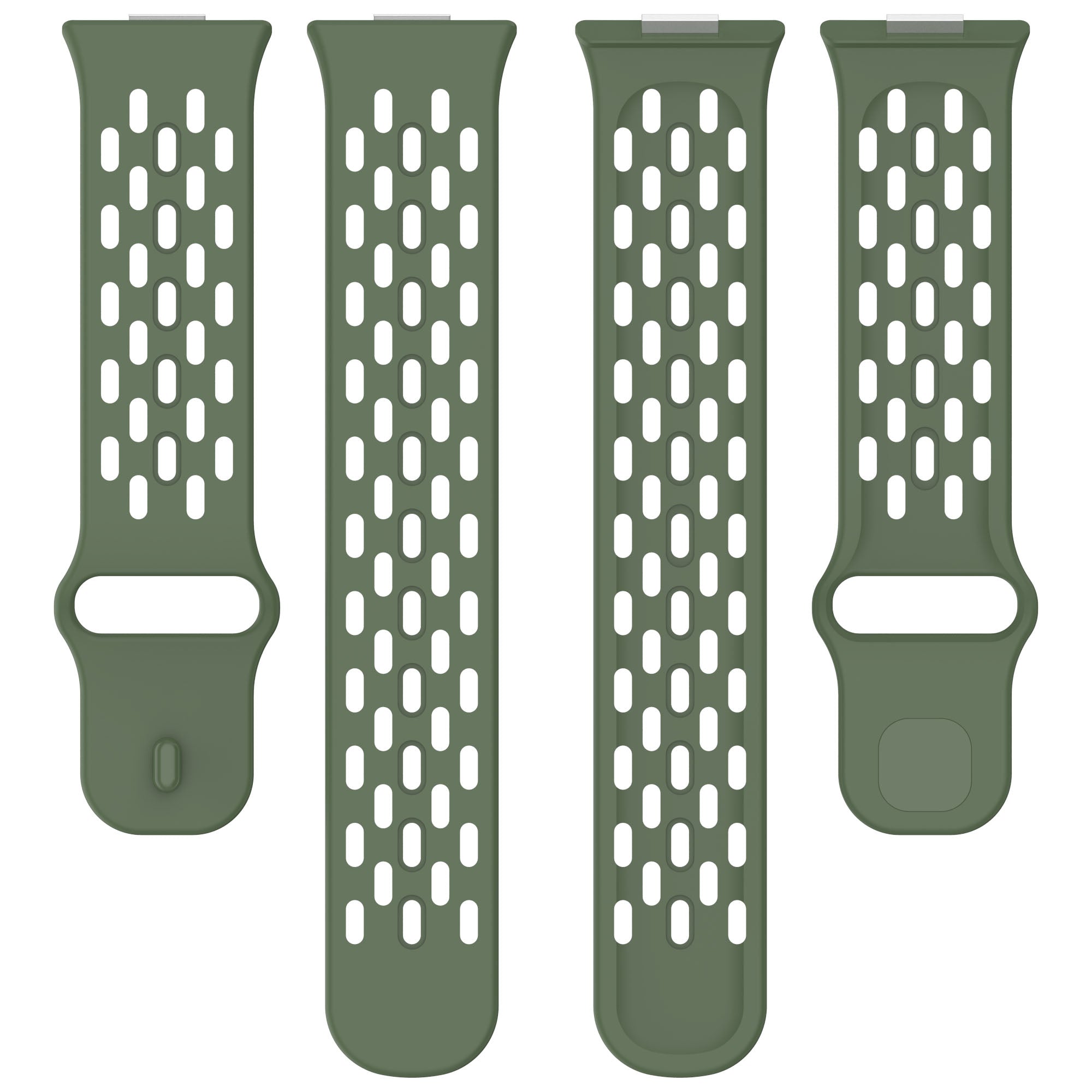 Bracelet air silicone Huawei Watch Fit 5 Pro (vert foncé)