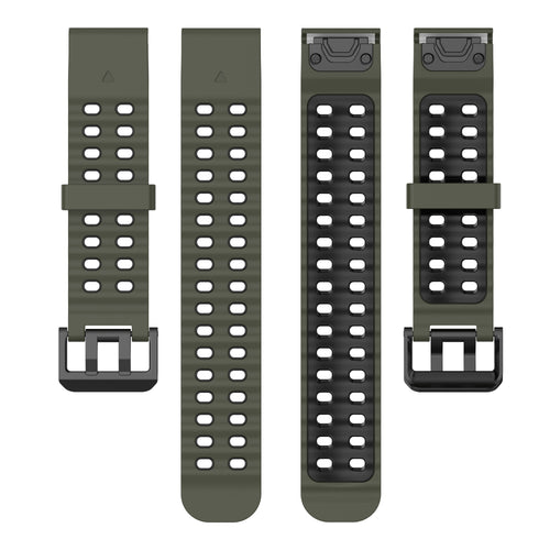 Amazfit T-Rex Ultra 2 Wave Sport Strap (Army Green/Black)
