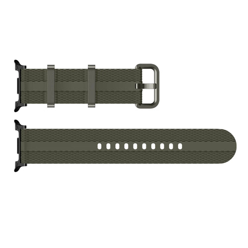 Bracelet active silicone Samsung Galaxy Watch 8 - 40mm (vert militaire)