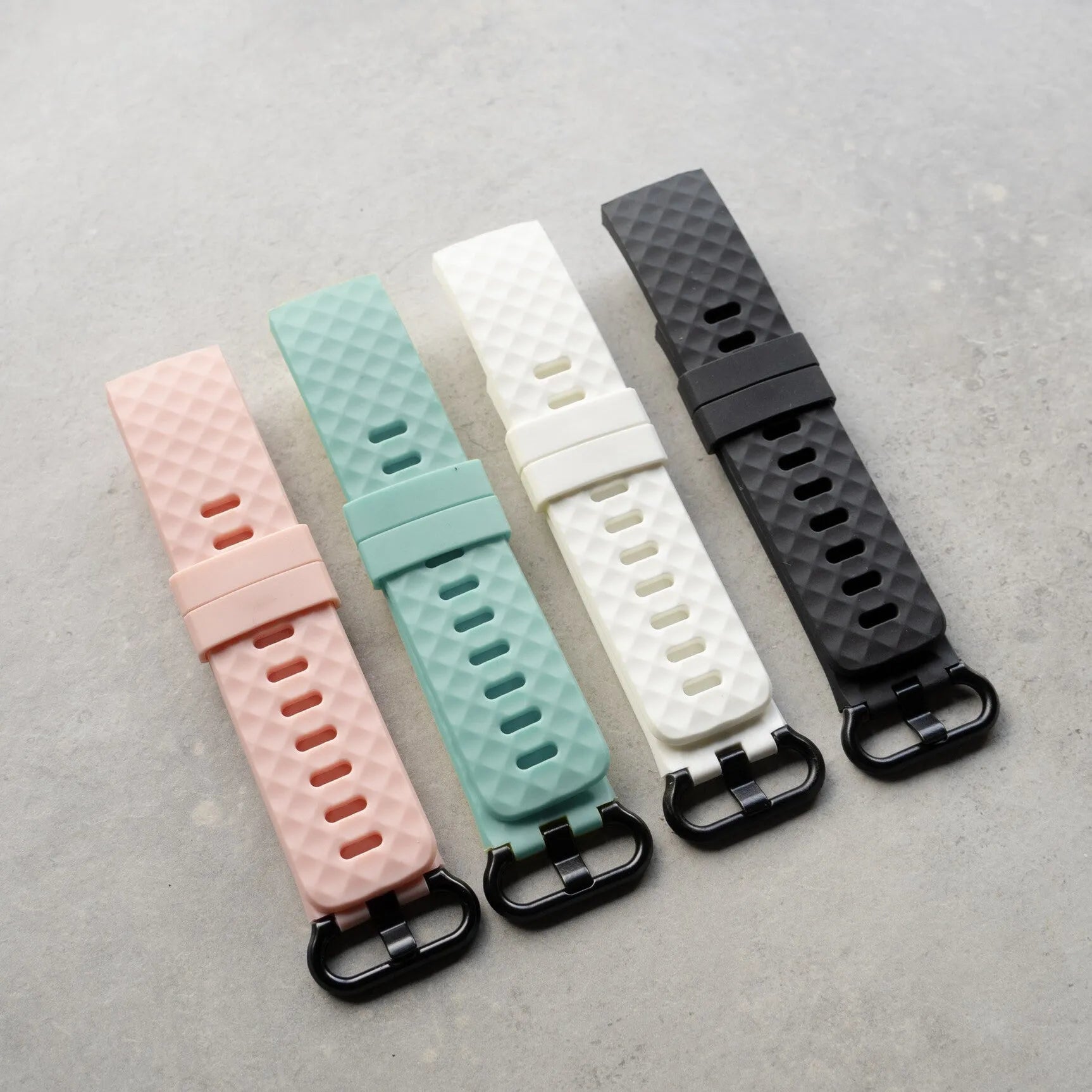 Bracelet silicone Fitbit Charge 4 (rose)