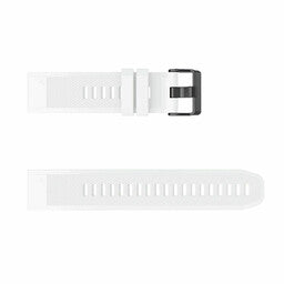 Bracelet silicone Garmin Instinct E - 45mm (blanc)