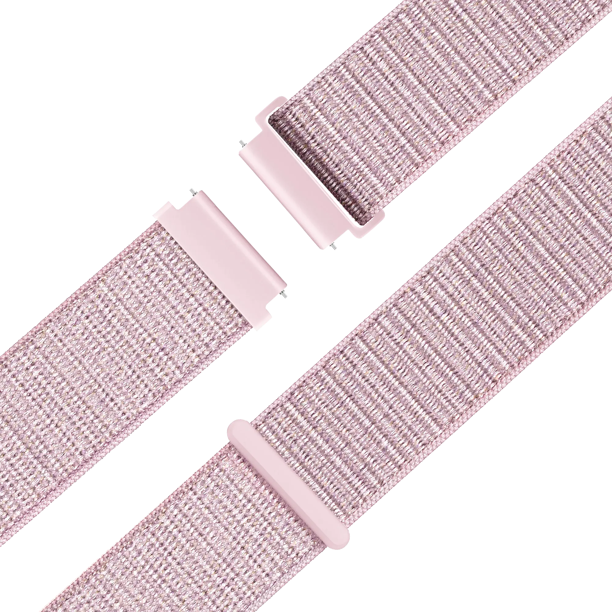 Bandz Garmin Forerunner 265s Nylon Loop Strap (Pink Sand)