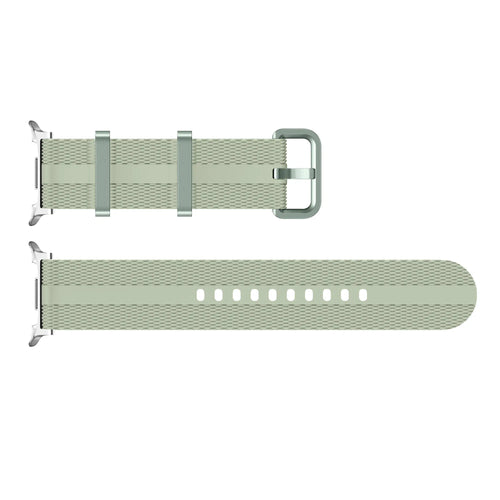 Bracelet active silicone Samsung Galaxy Watch 8 Classic (vert clair)