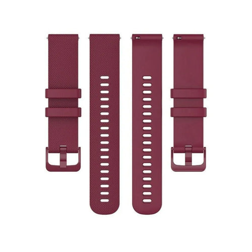 Xiaomi Amazfit Bip Premium Silicone Strap (Dark Red)