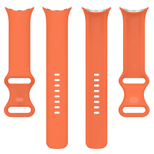 Bracelet silicone classique Google Pixel Watch 4 - 45mm (orange)
