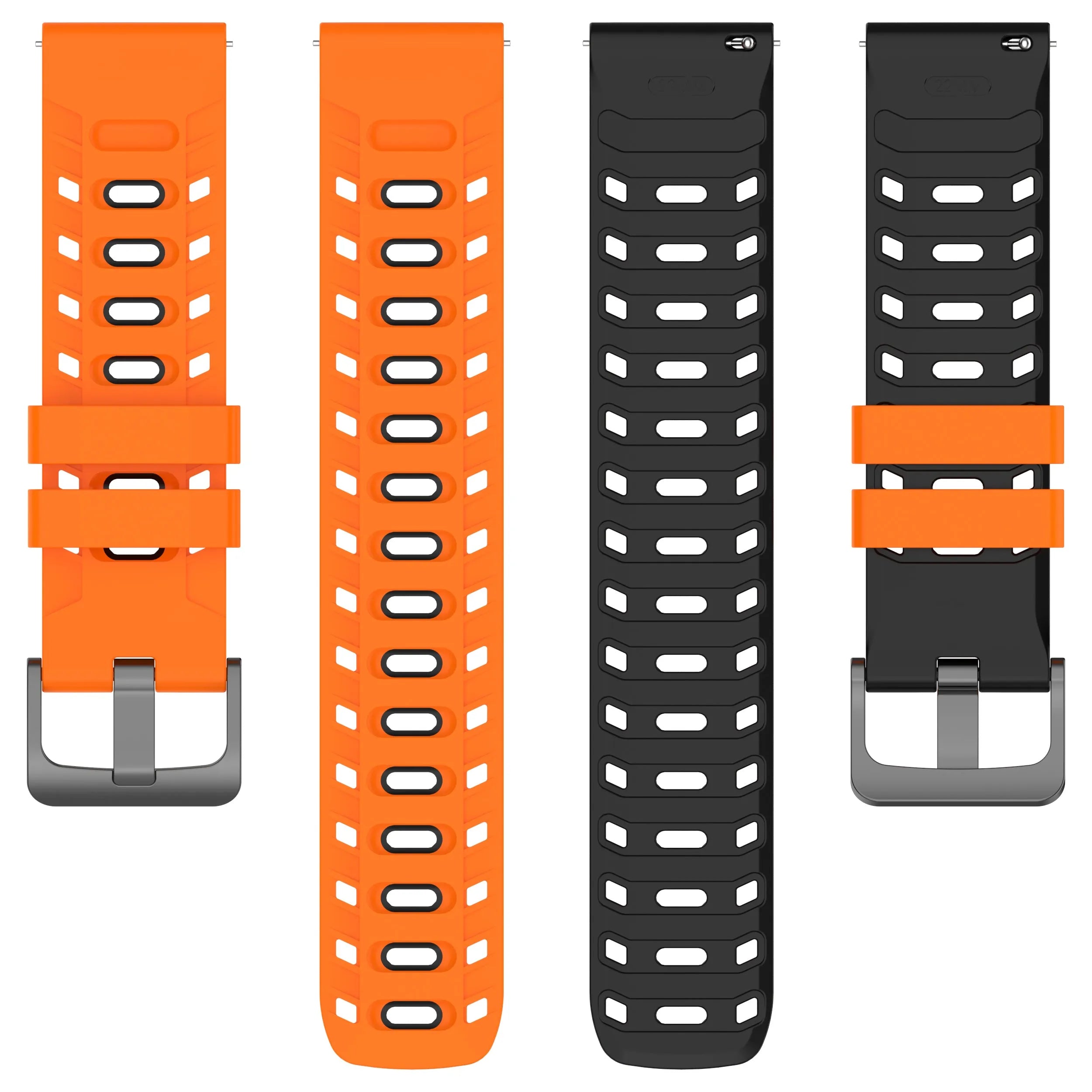 Bracelet sport tissé Suunto Race (S) (orange/noir)