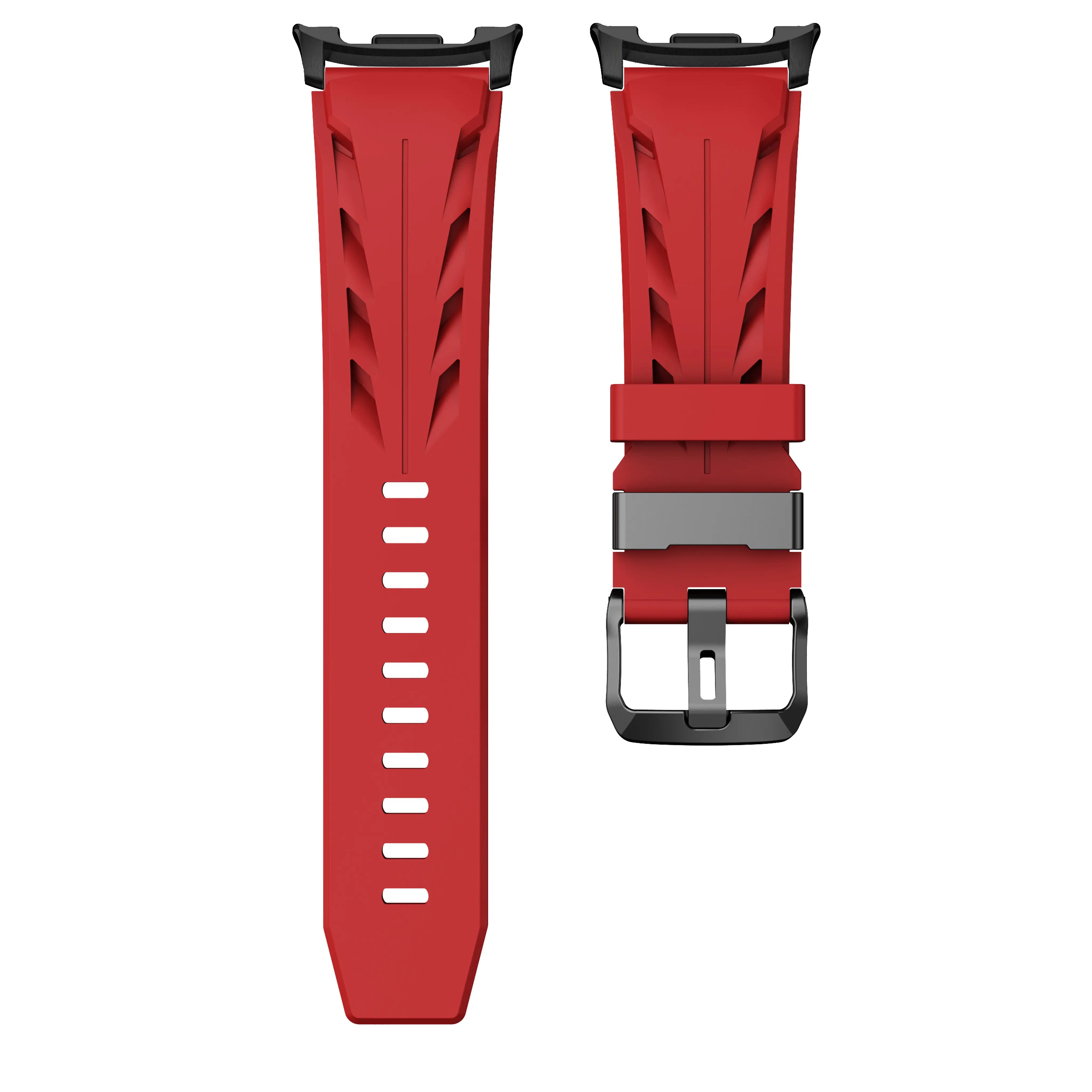 Bracelet silicone race Samsung Galaxy Watch 8 - 40mm (rouge)