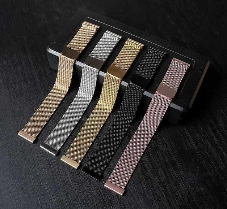Bracelet milanais Oppo Watch X (noir)