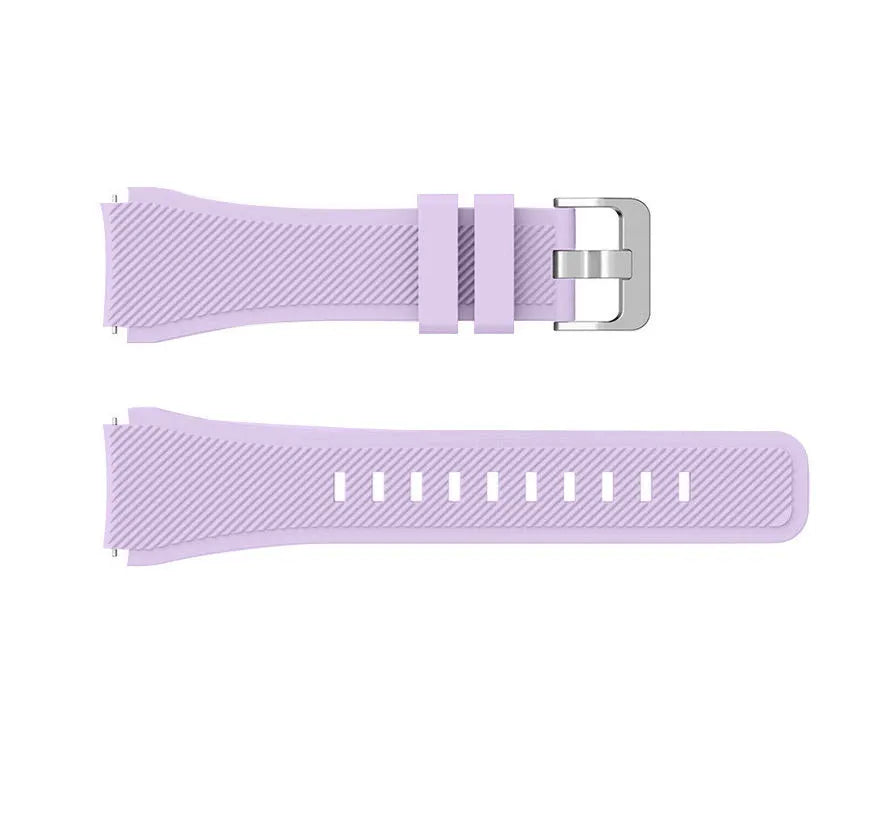 Bracelet twill silicone Oppo Watch X3 (lilas)