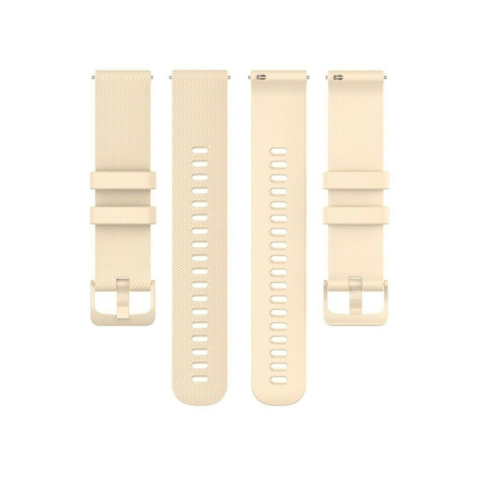 Bracelet silicone luxe Huawei GT Runner (beige)