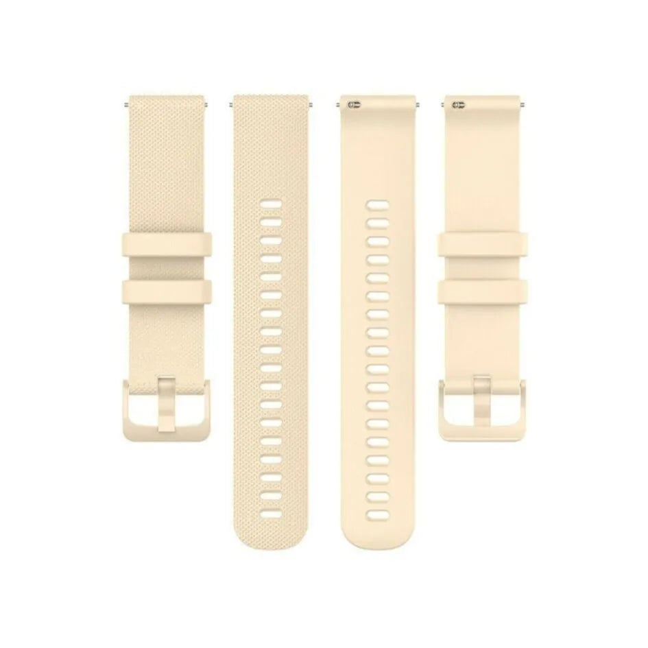 Bracelet silicone luxe OnePlus Watch (beige)