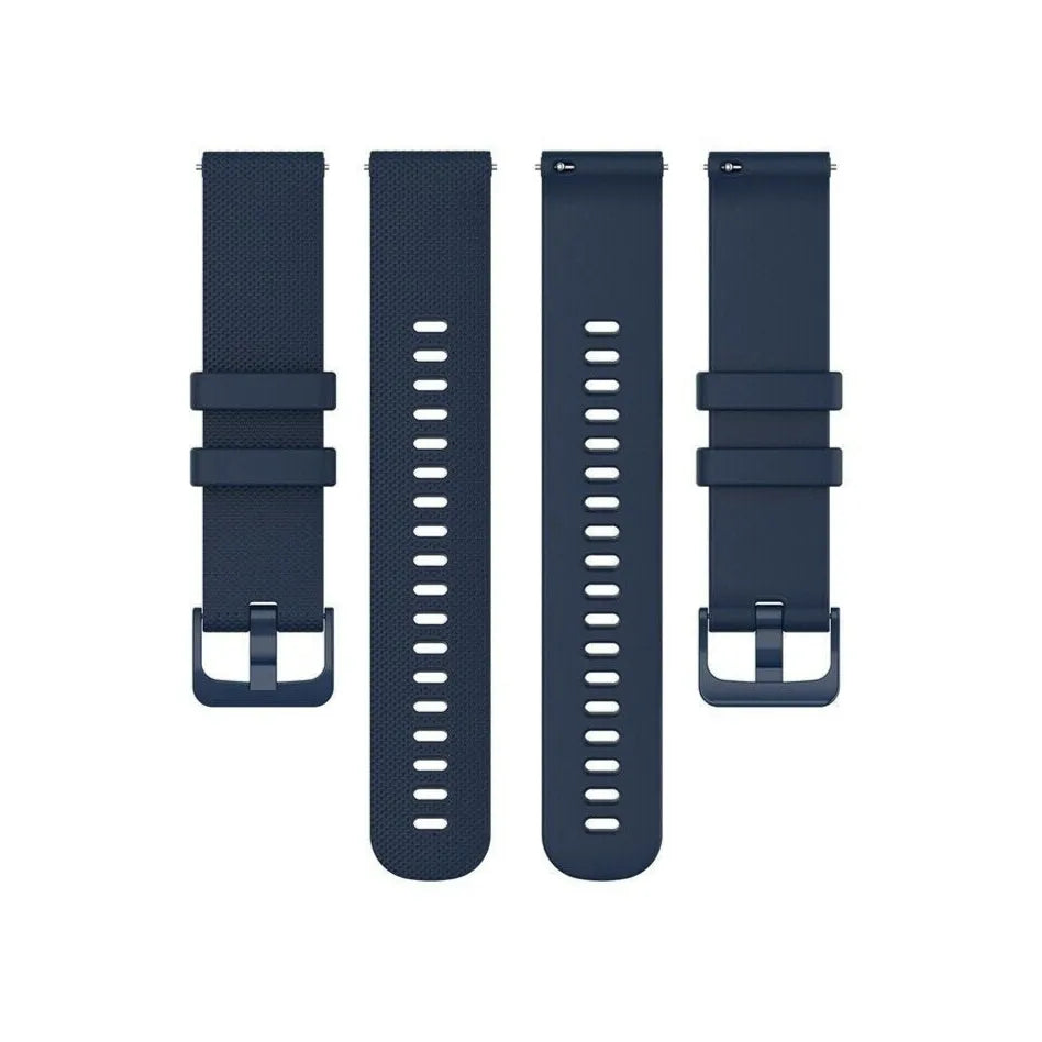 Bracelet silicone luxe Xiaomi Amazfit GTR (bleu foncé)