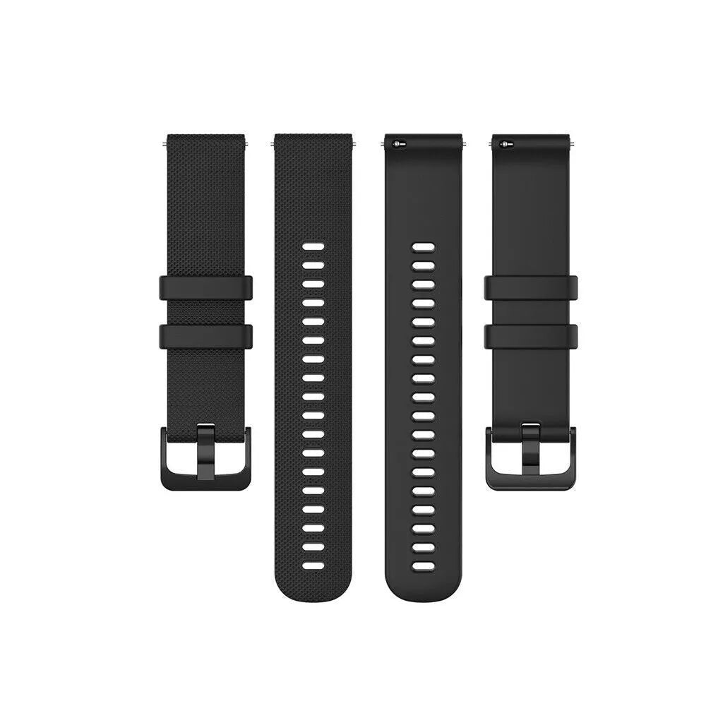 Bracelet silicone 'Premium' Coros Apex 2 Pro (noir)