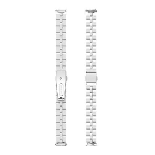 Steel Strap, laid flat, separate parts, top and underside view