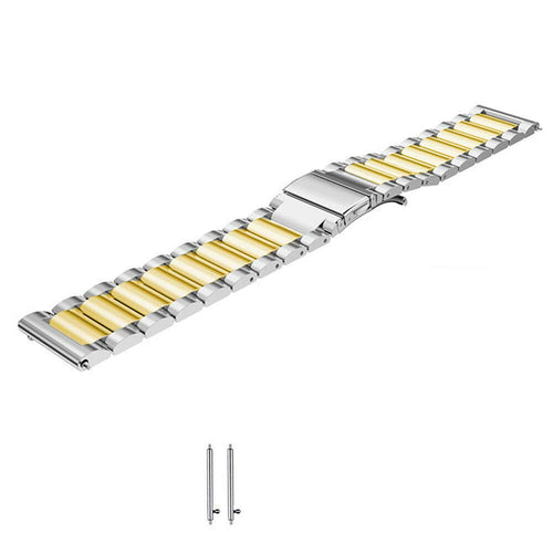 Bracelet acier Samsung Galaxy Watch FE (argent/or)