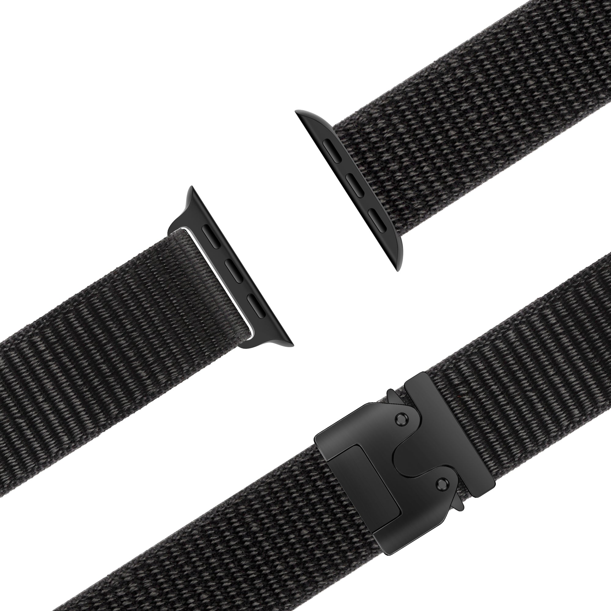 Bandz Bracelet nylon 'Classic' boucle en P Apple Watch Ultra (noir)
