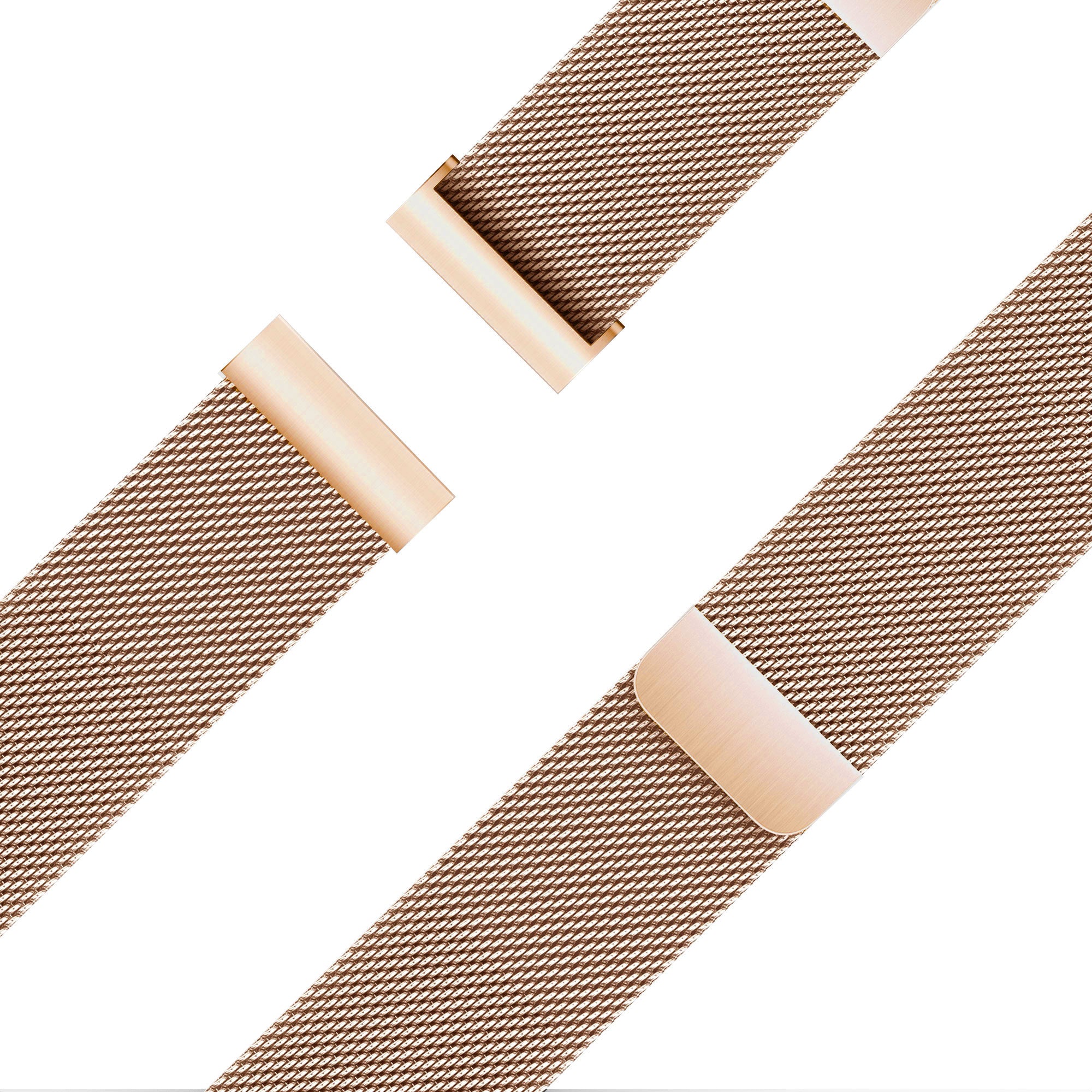 Bandz Bracelet milanais 'Loop' Garmin Bounce 2 (or rose)