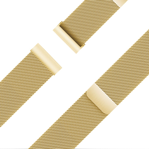 Bandz Garmin Forerunner 70 Milanese Loop Strap (Gold)