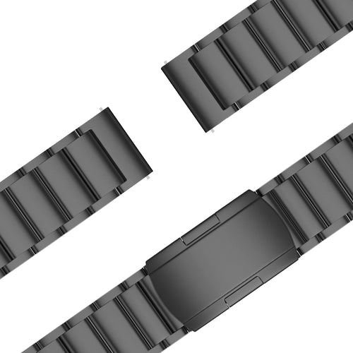 Bandz Garmin Forerunner 70 Titanium Link Strap (Black)