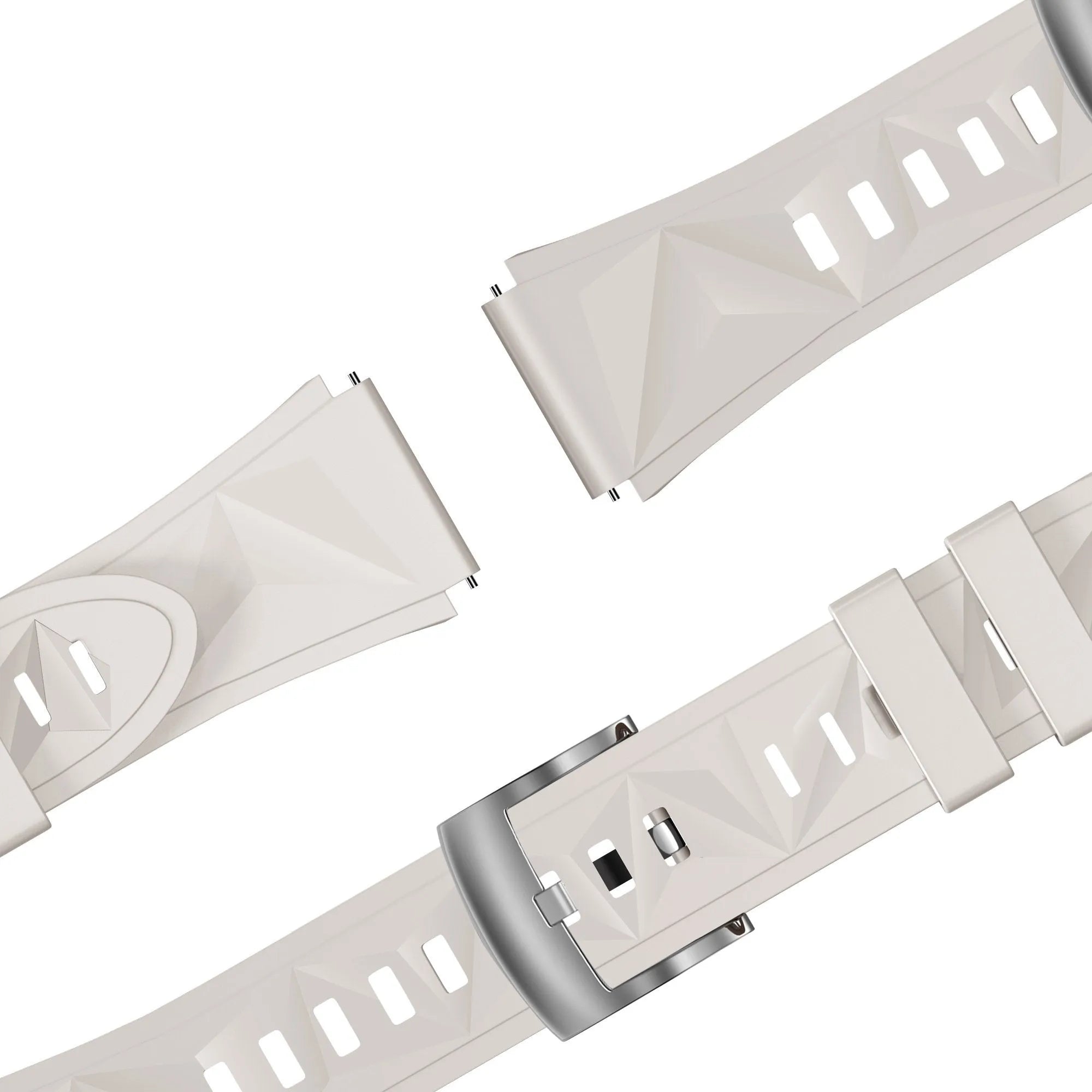 Bandz ICE Smart 2.0 Round 1.20 Silicone Strap 'Easy fit' (Starlight)