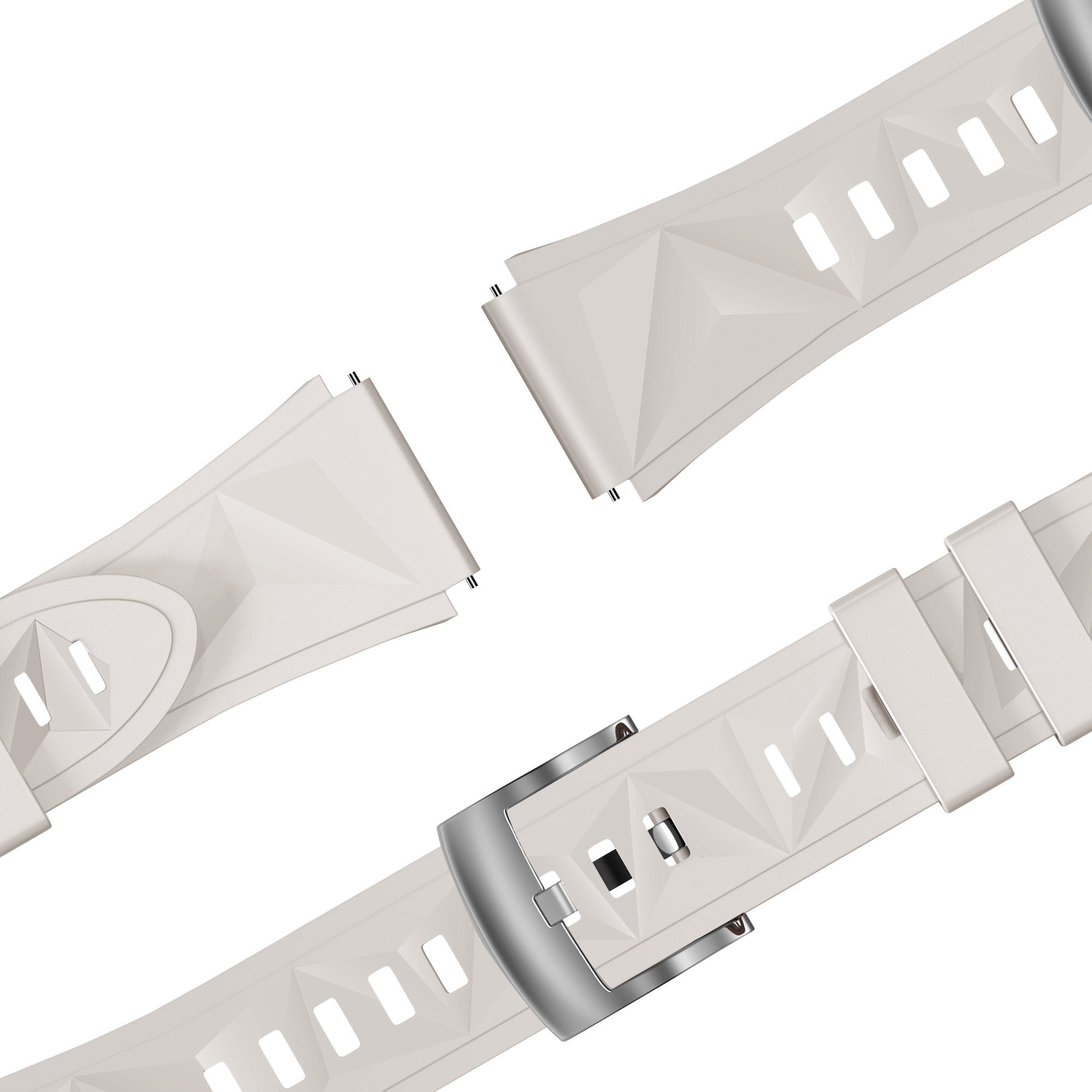 Bandz Bracelet silicone 'Easy Fit' Huawei Watch GT 4 - 41mm (lumière stellaire)