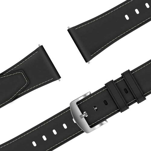 Bandz Bracelet cuir 'Easy Fit' Stahlgear Thor 3.0 (noir)