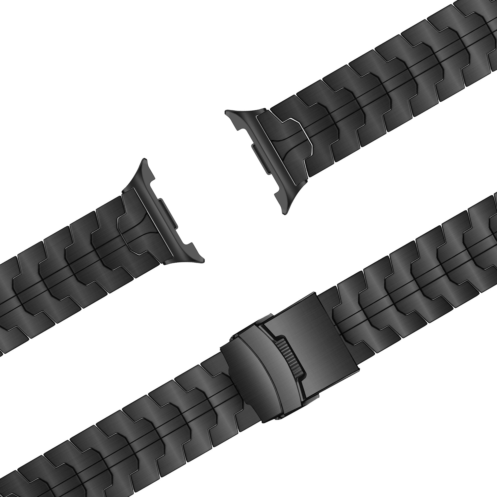 Bandz Samsung Galaxy Watch 9 - 40mm Titanium Strap 'Iron' (Black)