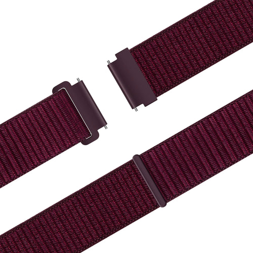 Bandz Bracelet nylon 'Easy Fit' Fossil Gen 5e - 42mm (prune)