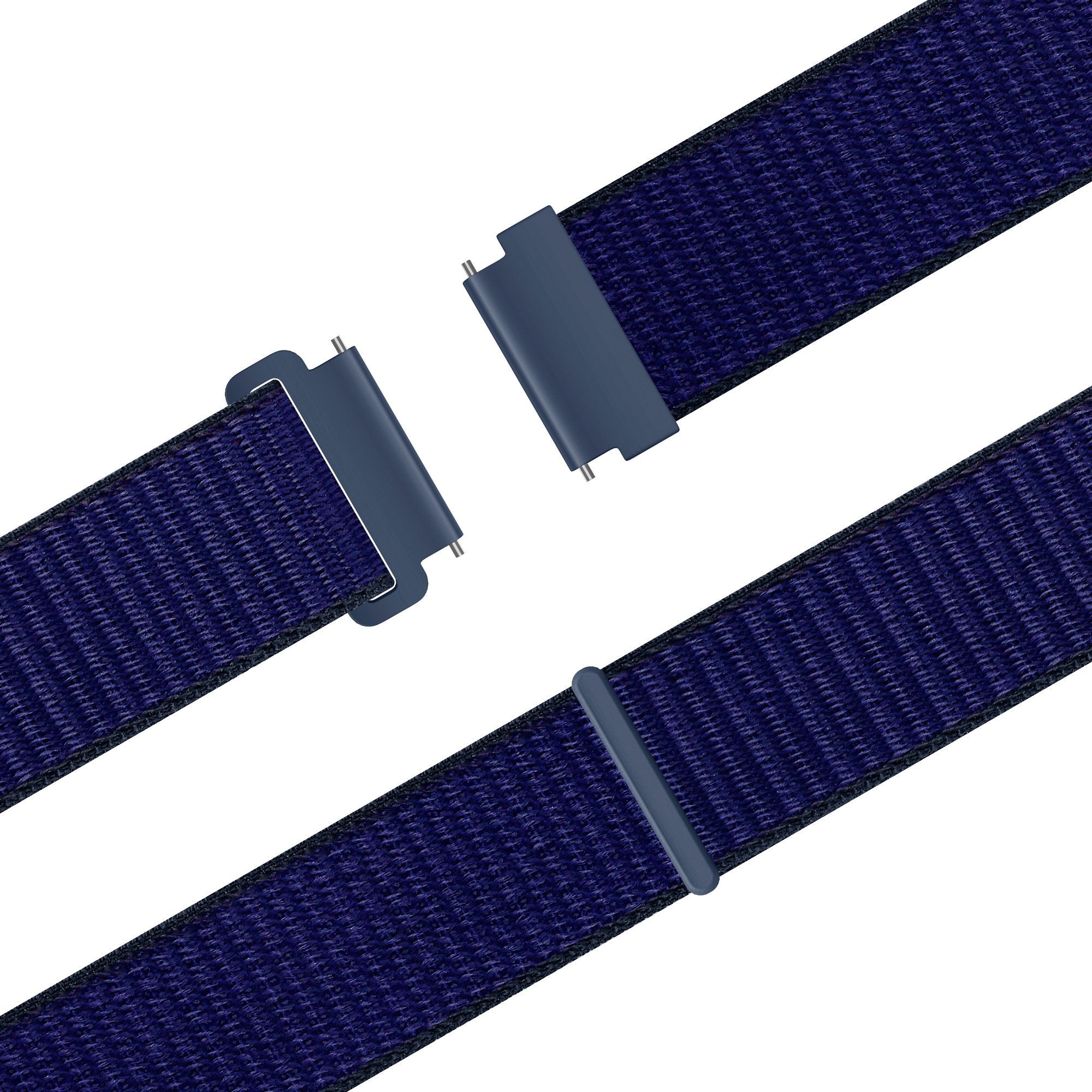 Bandz Amazfit Bip U (Pro) Nylon Strap 'Easy Fit' (Blue)