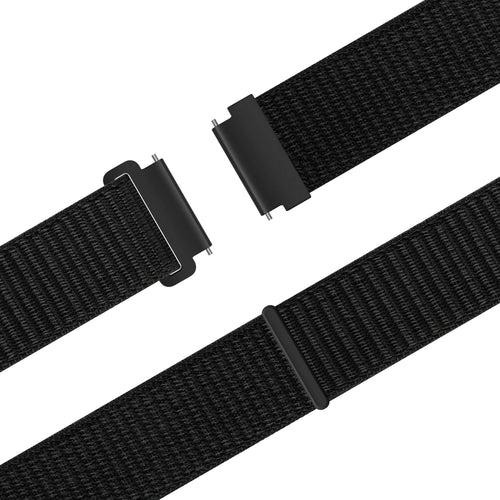 Bandz OnePlus Watch 3 Nylon Strap 'Easy Fit' (Black)