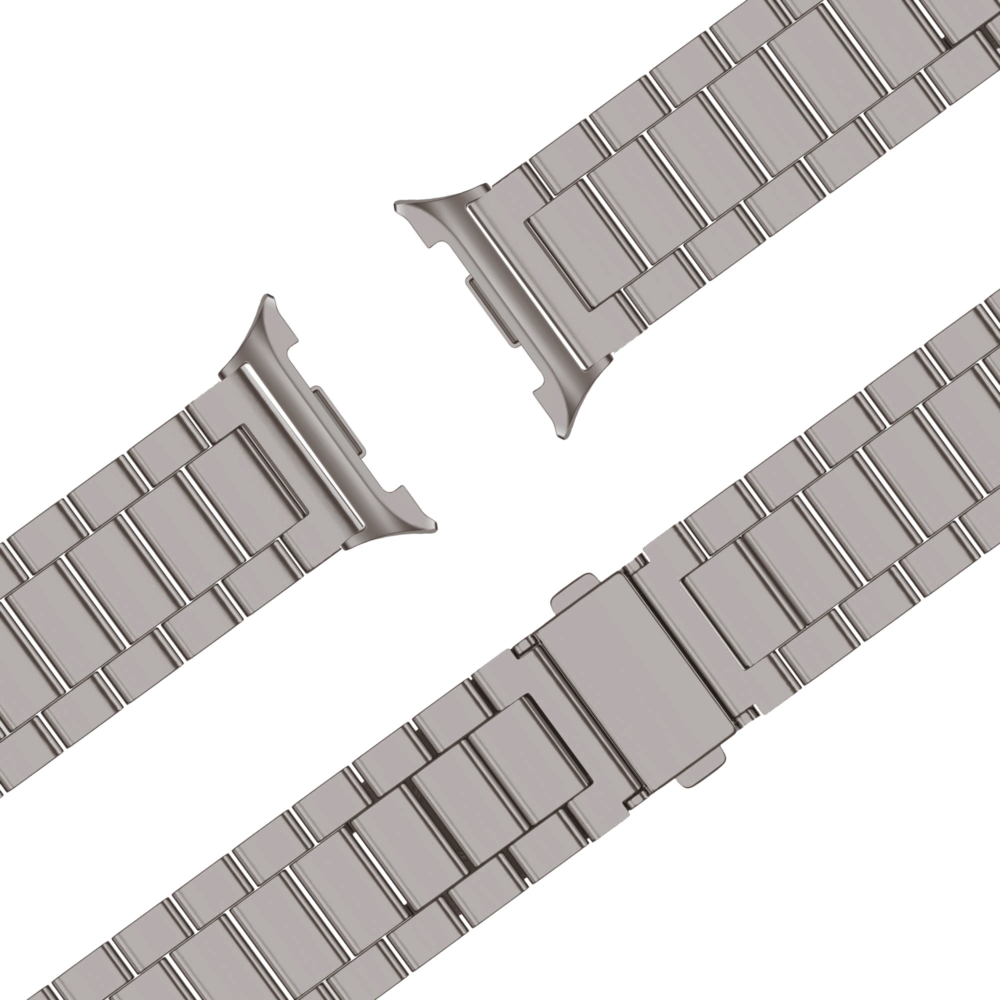Bandz Bracelet acier 'Classic' Samsung Galaxy Watch 9 - 40mm (titane)