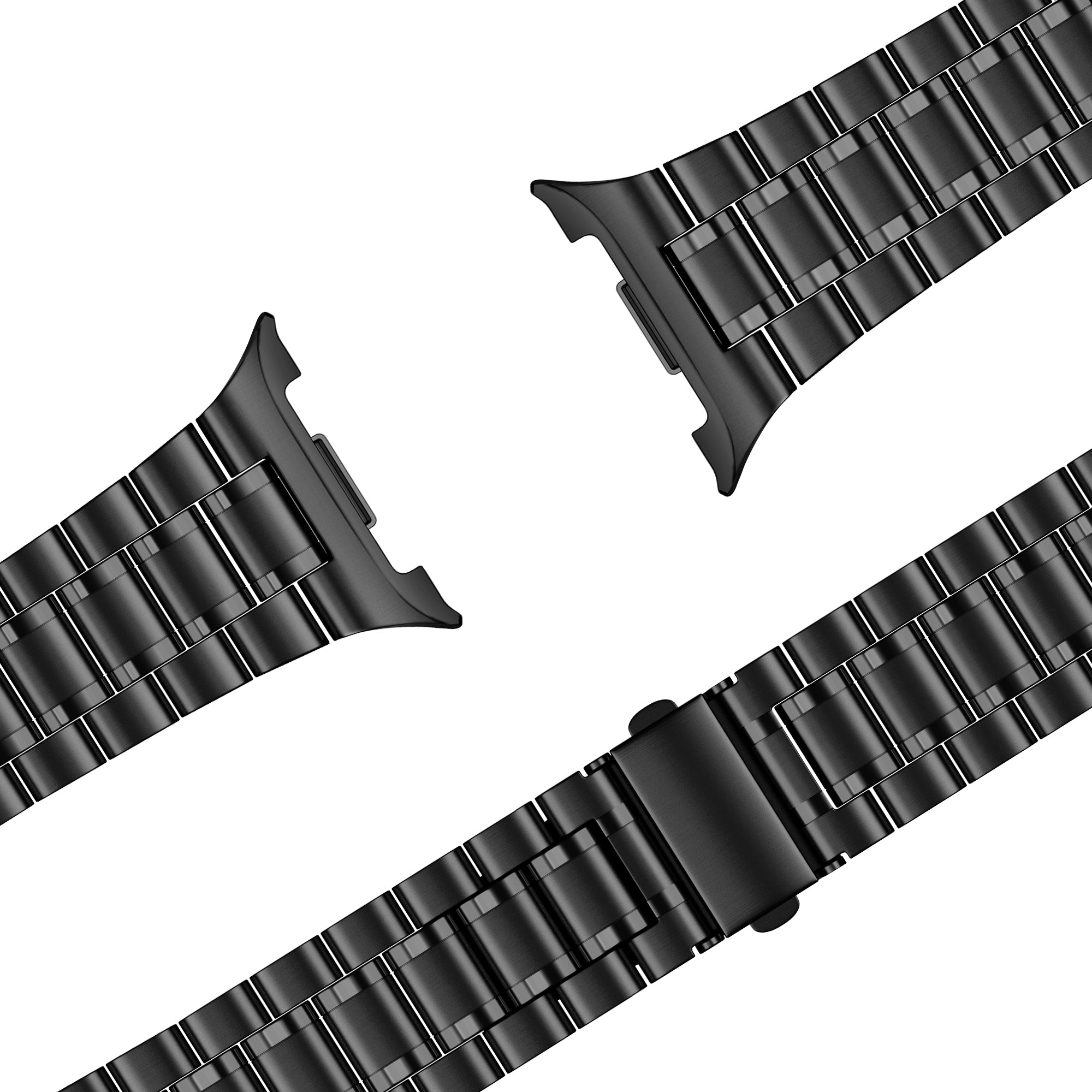 Bandz Samsung Galaxy Watch 9 - 40mm Steel Strap 'Deluxe' (Black)
