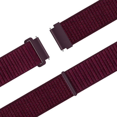 Bandz Bracelet nylon 'Easy Fit' Samsung Galaxy Watch 7 - 44mm (prune)