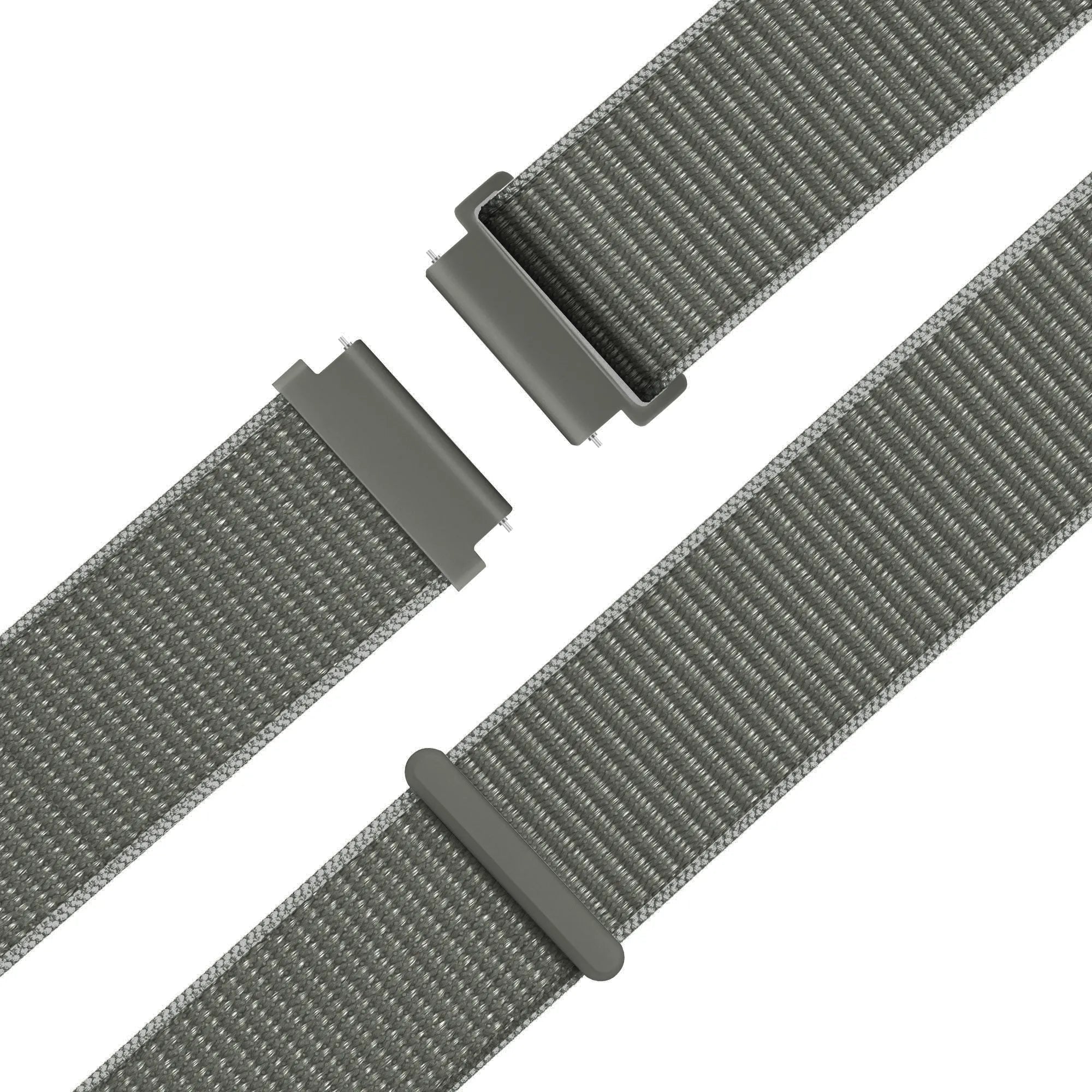 Bandz Bracelet nylon Garmin D2 Air X15 (gris-vert)