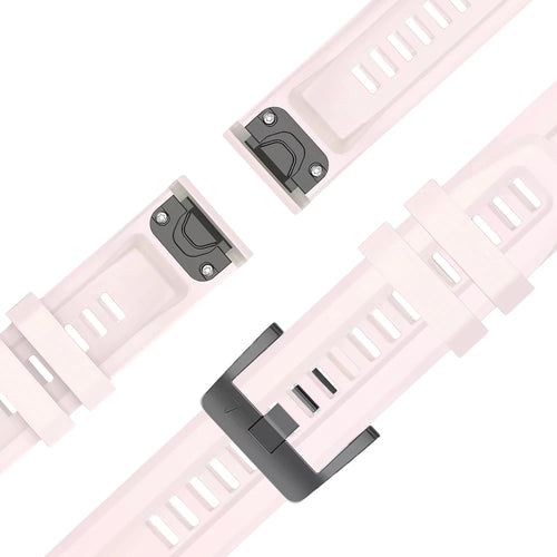 Bandz Garmin Instinct 2s Silicone Strap 'Classic' (Light Pink)