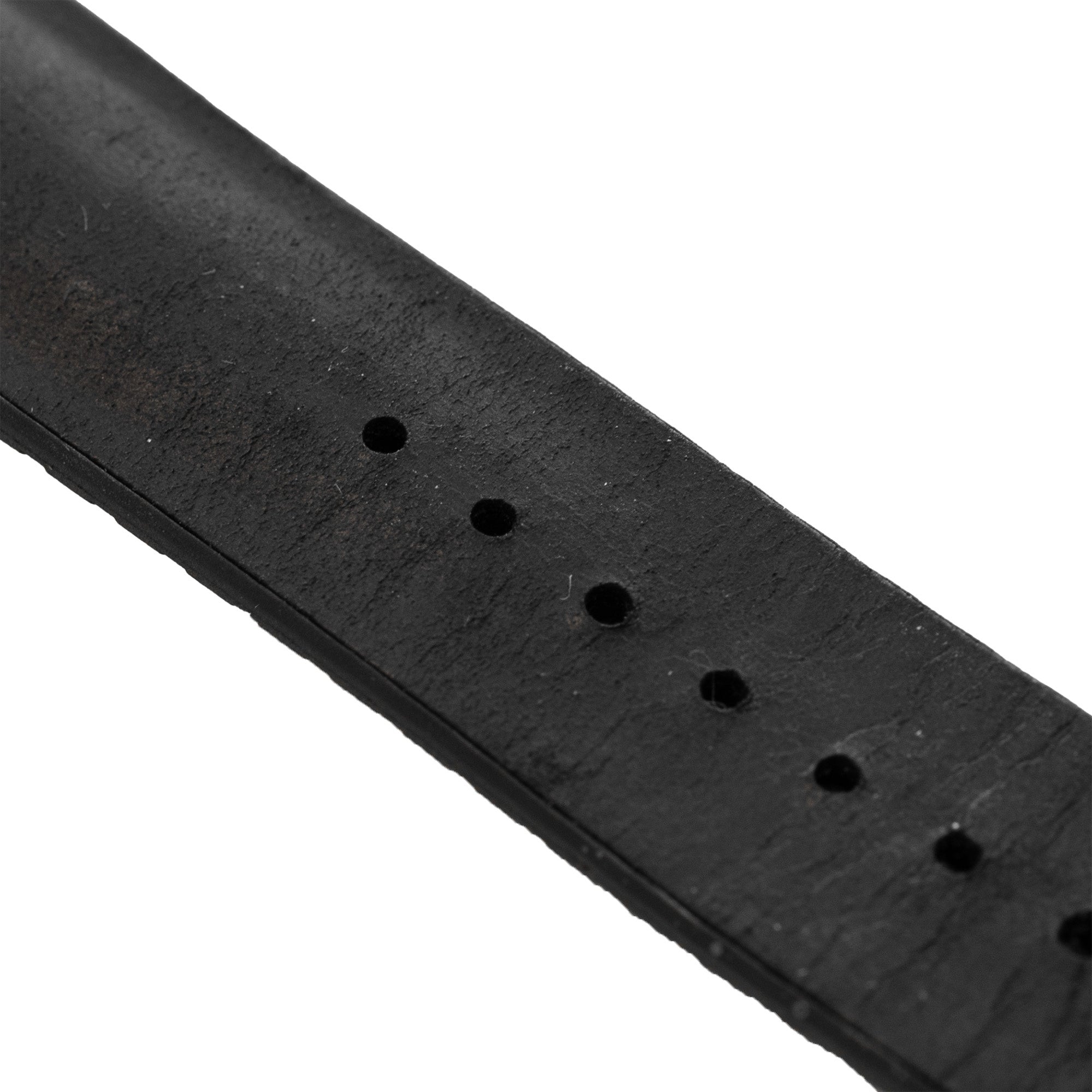 Bracelet silicone/cuir Polar Ignite 2 (noir)