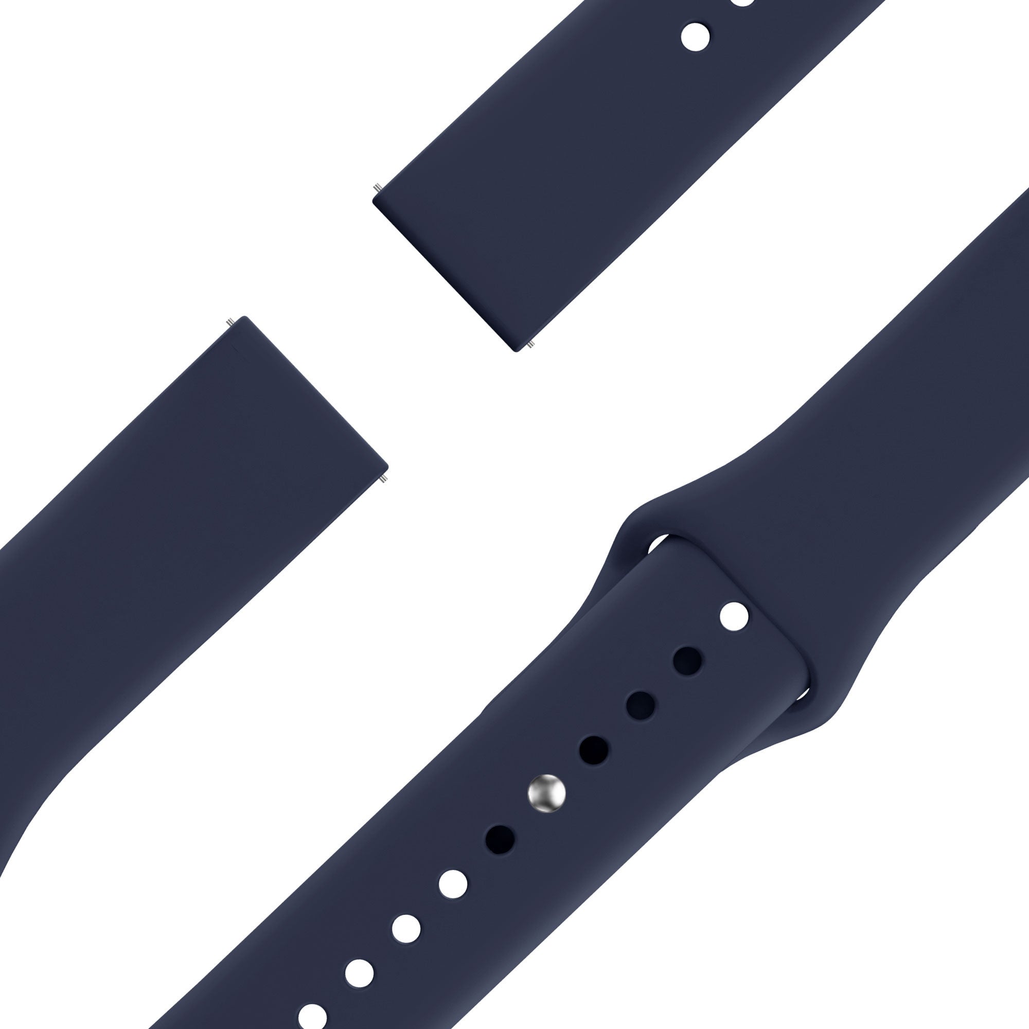 Bandz Huawei Watch GT 6 - 46mm Sport Strap 'Deluxe' (Dark Blue)