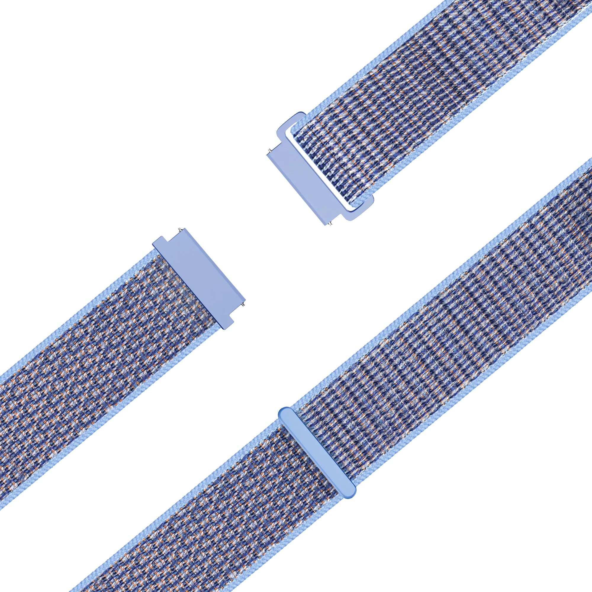 Bandz Garmin Forerunner 70 Nylon Loop Strap (Azure Blue)