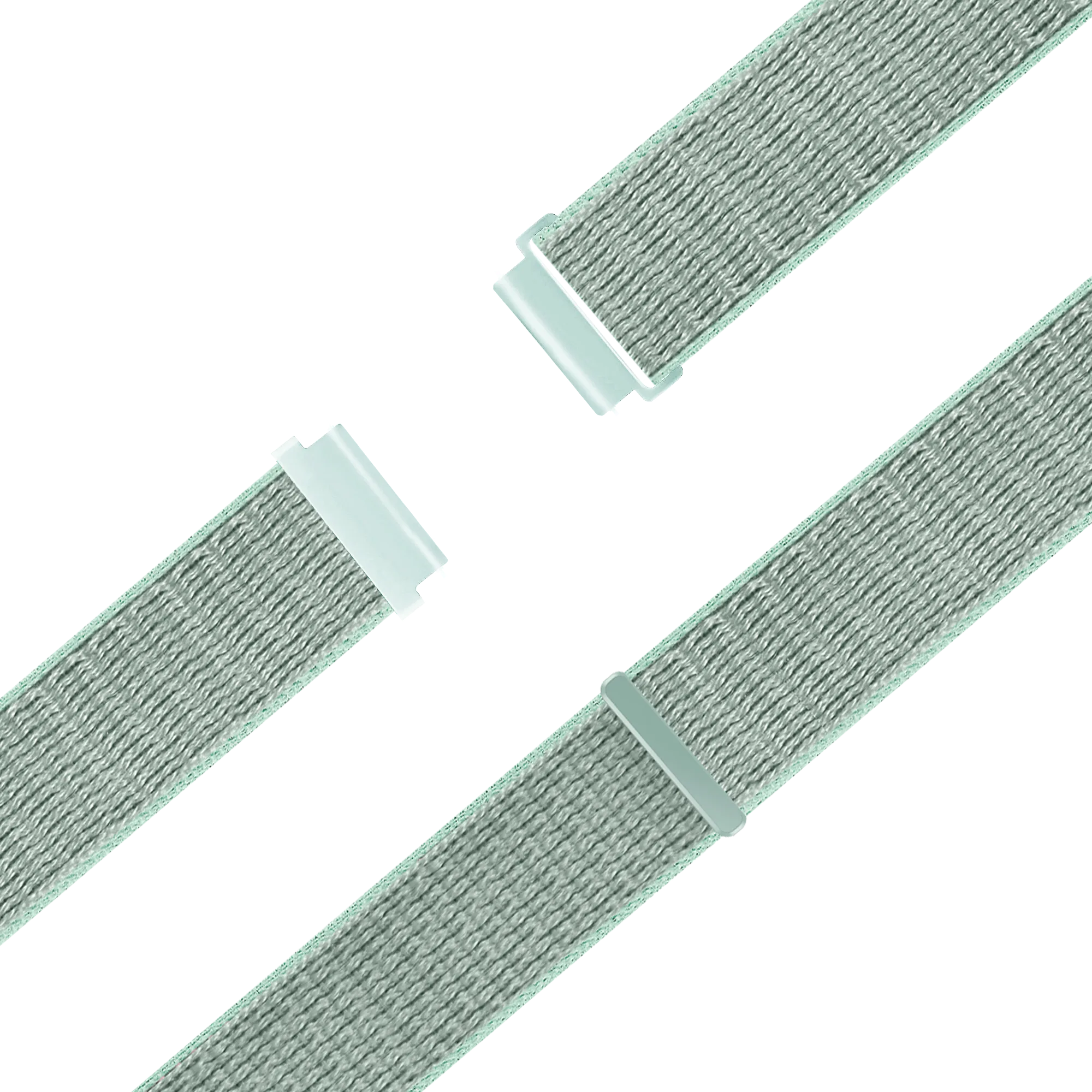 Bandz Bracelet nylon à boucle Garmin Forerunner 170 (cyan clair)