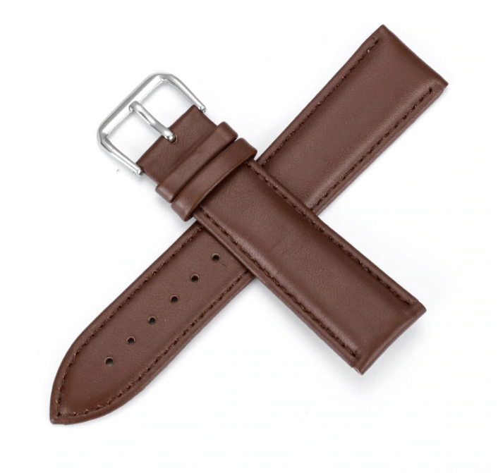 Bracelet cuir Xiaomi Watch S4 - 41mm (rouge marron)