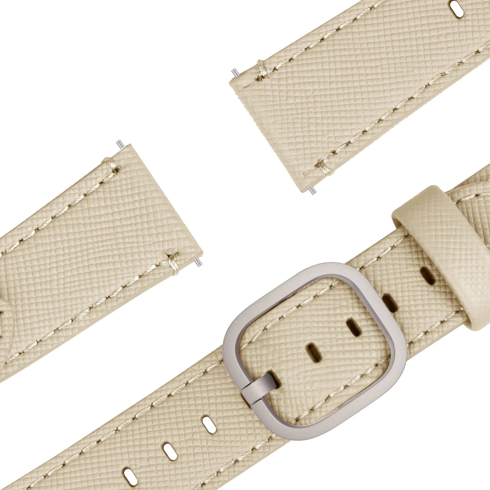 Bandz Bracelet cuir 'Deluxe' Suunto 9 Peak Pro (kaki)