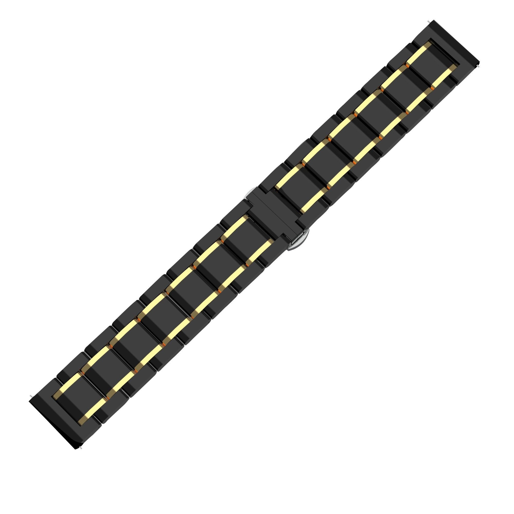Samsung Galaxy Watch 6 Classic 47mm Ceramic Link Strap (Black/Gold)