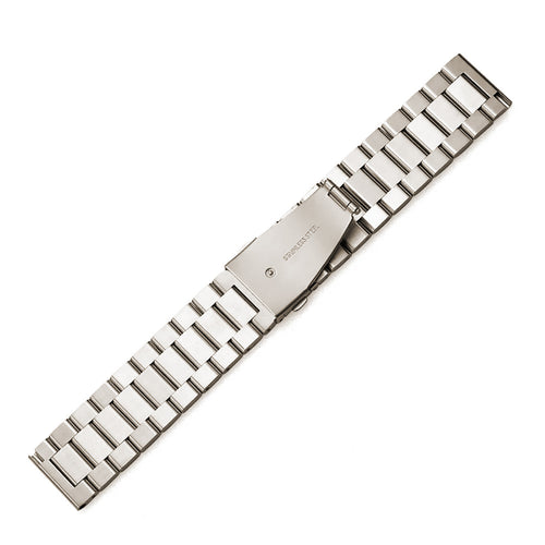 Steel Strap, starlight, laid flat, joined, 45° top view