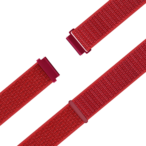 Bandz Bracelet nylon à boucle Garmin Forerunner 70 (rouge)