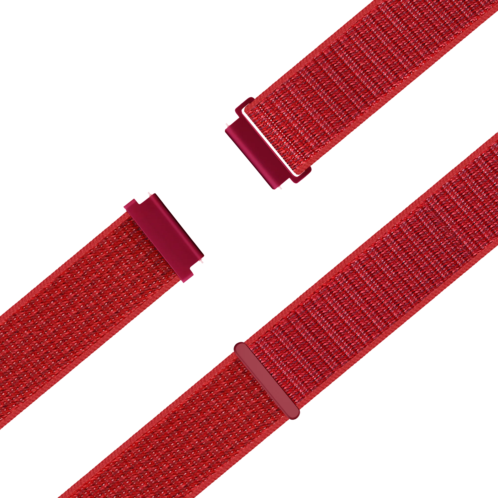 Bandz Bracelet nylon à boucle Garmin Forerunner 70 (rouge)