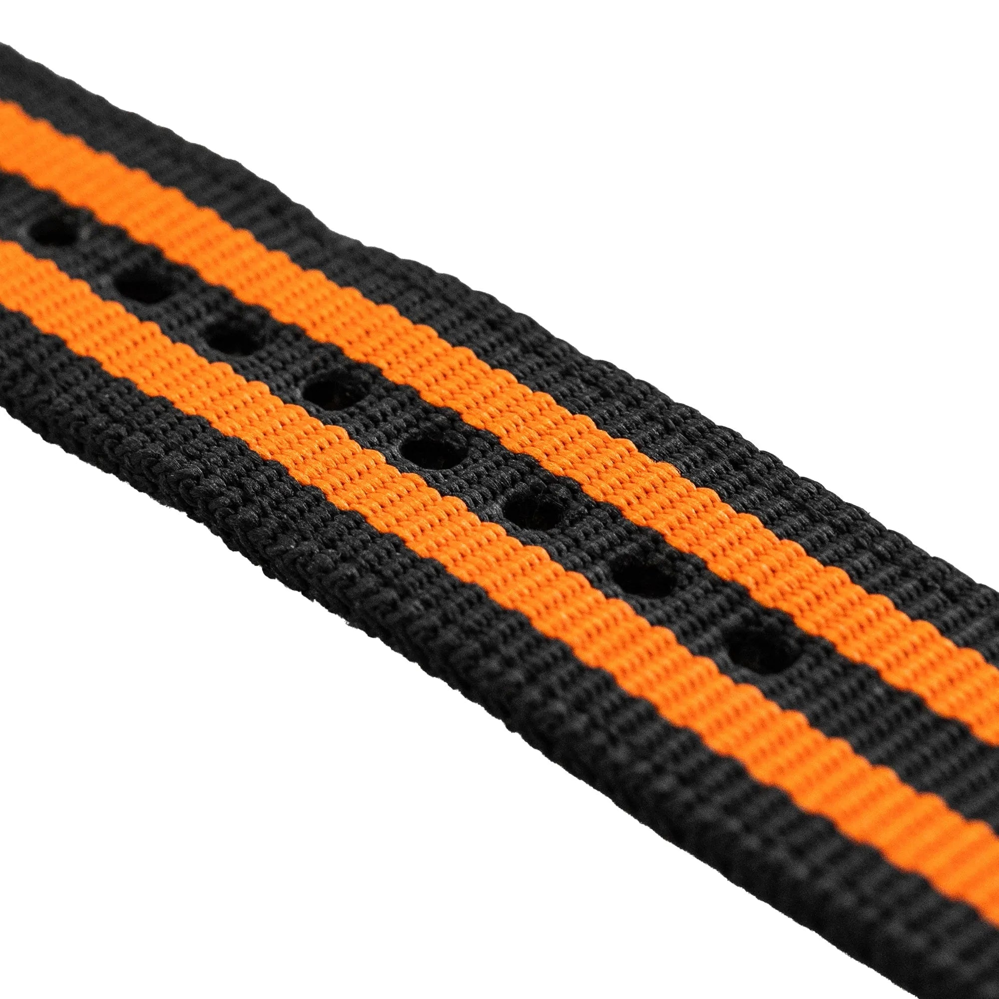 Bracelet nylon avec boucle OnePlus Watch 3 - 46mm (noir/orange)
