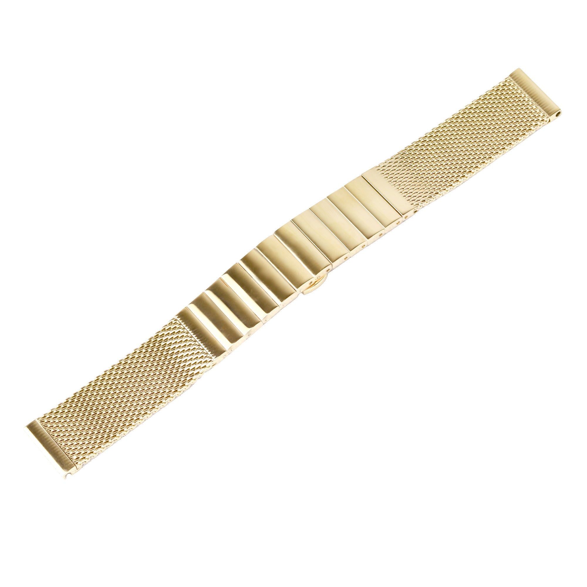 Bracelet acier Milanais Samsung Gear S3 (or)