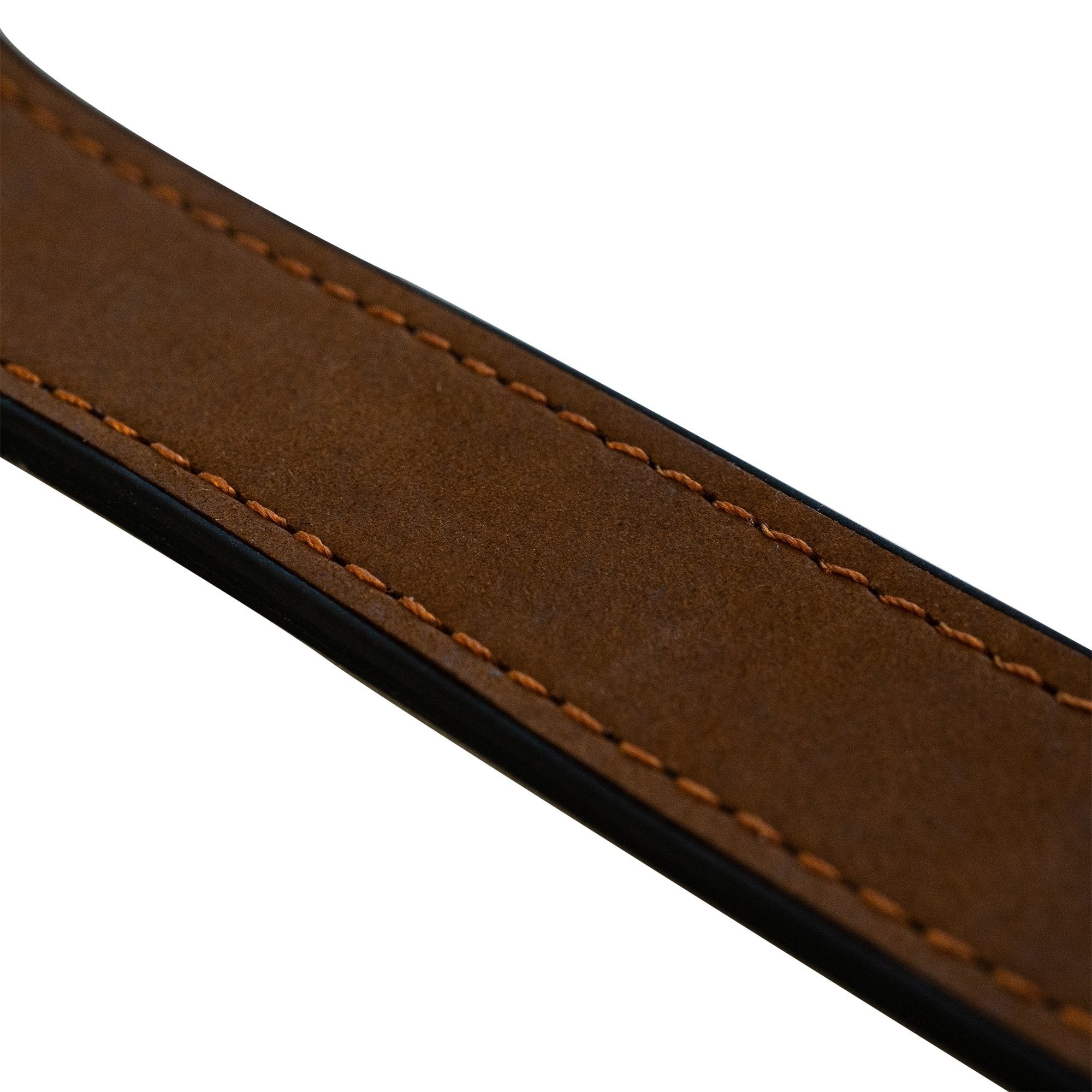 Bracelet cuir avec D-Buckle Amazfit Bip 6 (marron foncé)